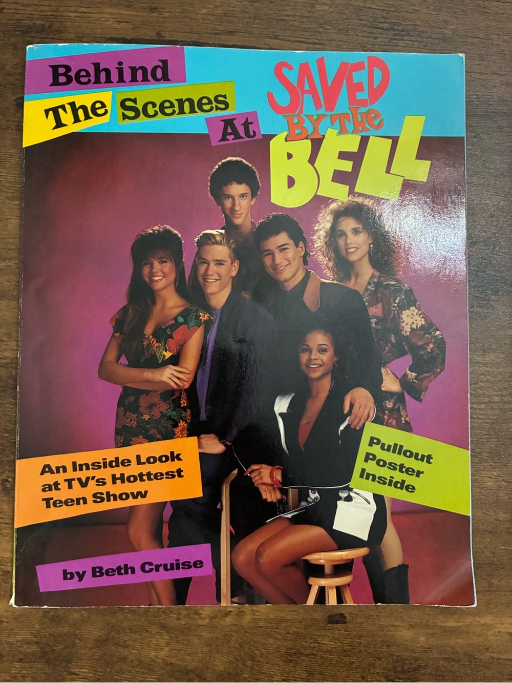 Vintage Saved by the Bell Behind the Scenes Book